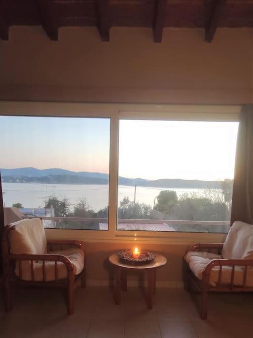Penthouse Studio Next To The Sea サラミス エクステリア 写真